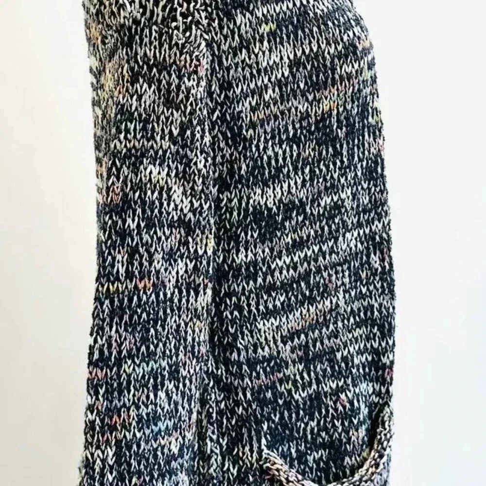 CASLON Women Long Sleeve Open Front Knit Multi-Colored Cardigan Sweater Size XS